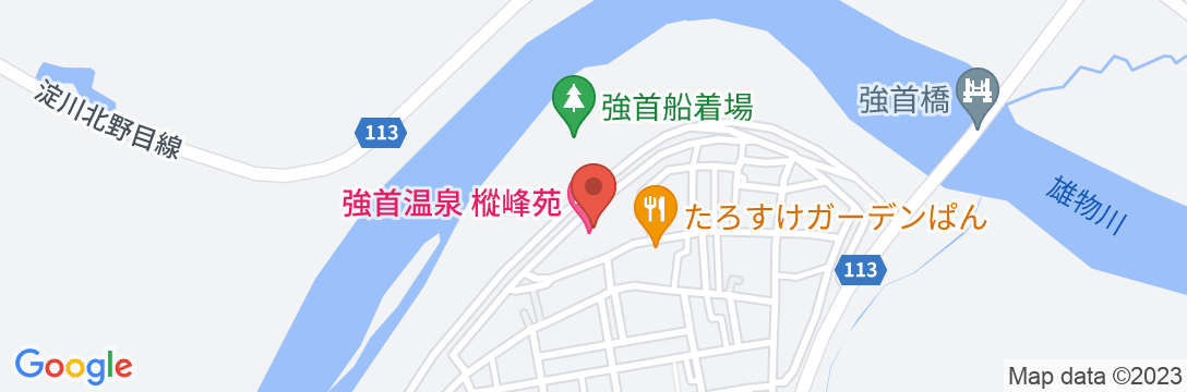 強首温泉 樅峰苑の地図