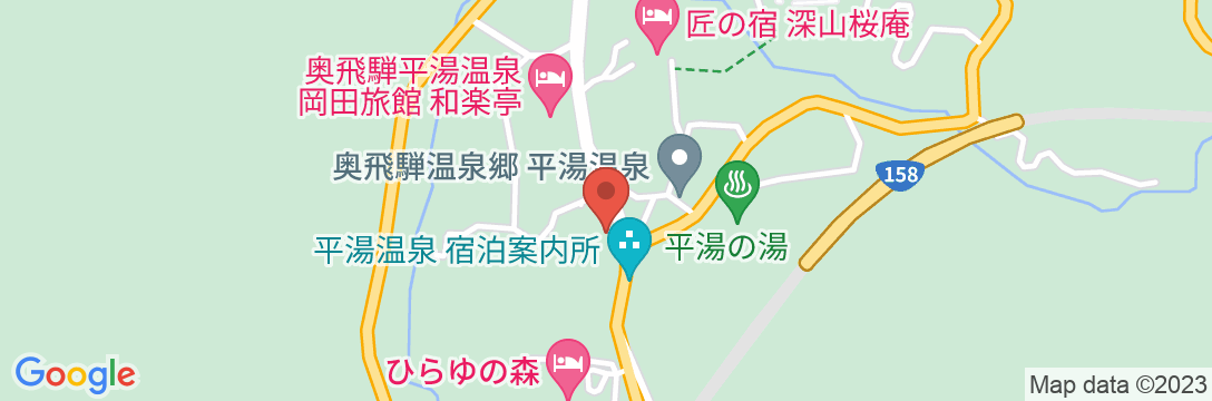 湯う香 三蔵庵の地図