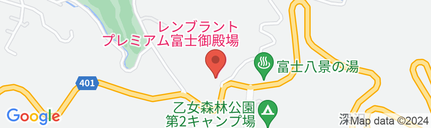レンブラントプレミアム富士御殿場の地図