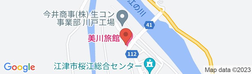 美川旅館の地図