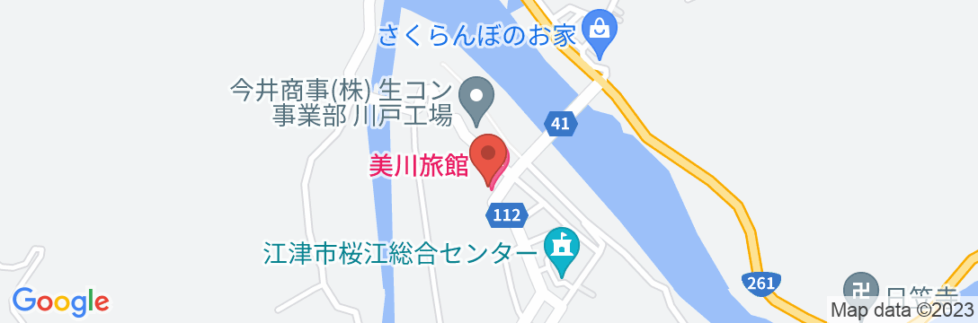 美川旅館の地図