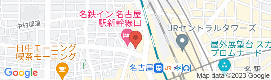 ダイワロイネットホテル名古屋新幹線口の地図