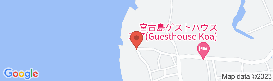 島宿うぷらうさぎ <宮古島>の地図