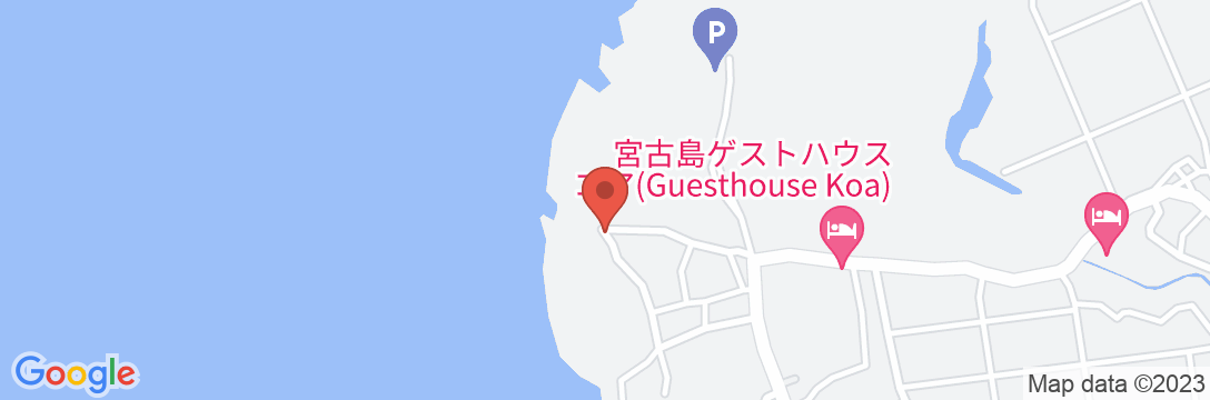 島宿うぷらうさぎ <宮古島>の地図