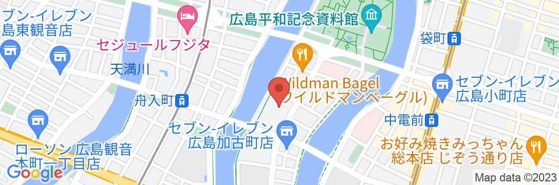 広島市文化交流会館(旧広島厚生年金会館)の地図