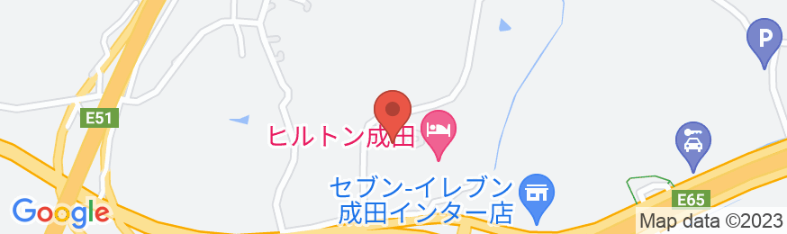 ヒルトン成田の地図