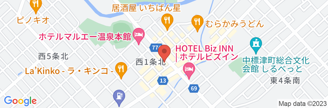 ホテル 開陽インの地図