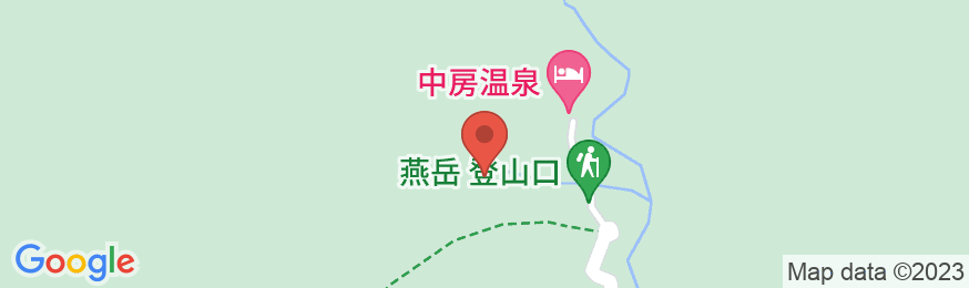 中房温泉 (源泉湯宿を守る会)の地図