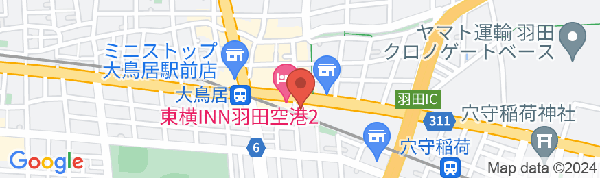 東横INN羽田空港1の地図