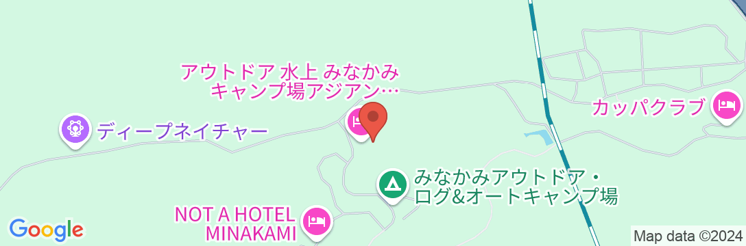 アジアンキャンプリゾートTapaの地図