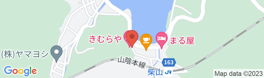 柴山温泉 かめやの地図