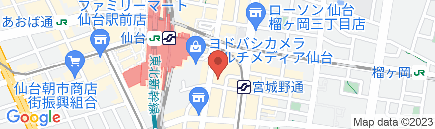 ダイワロイネットホテル仙台の地図