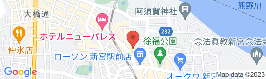 長谷旅館の地図