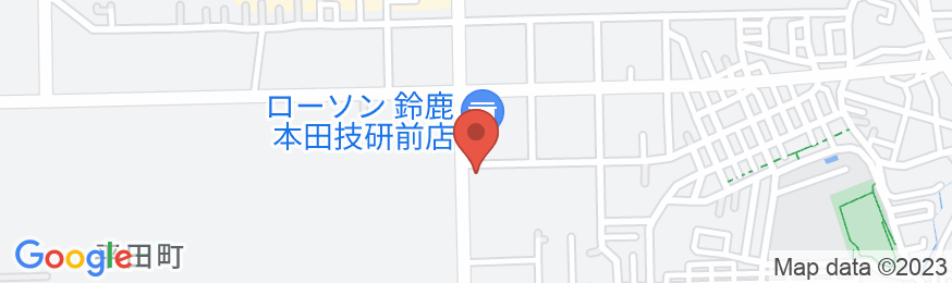 ビジネスホテル サンキュー鈴鹿店の地図