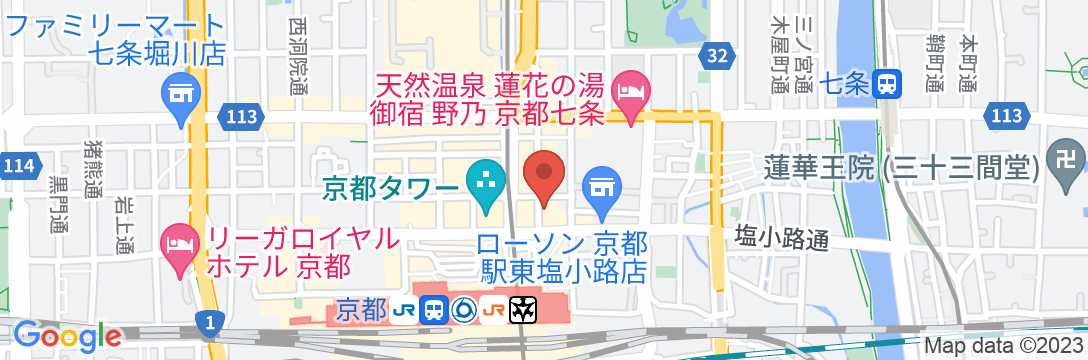 ホテル飯田の地図