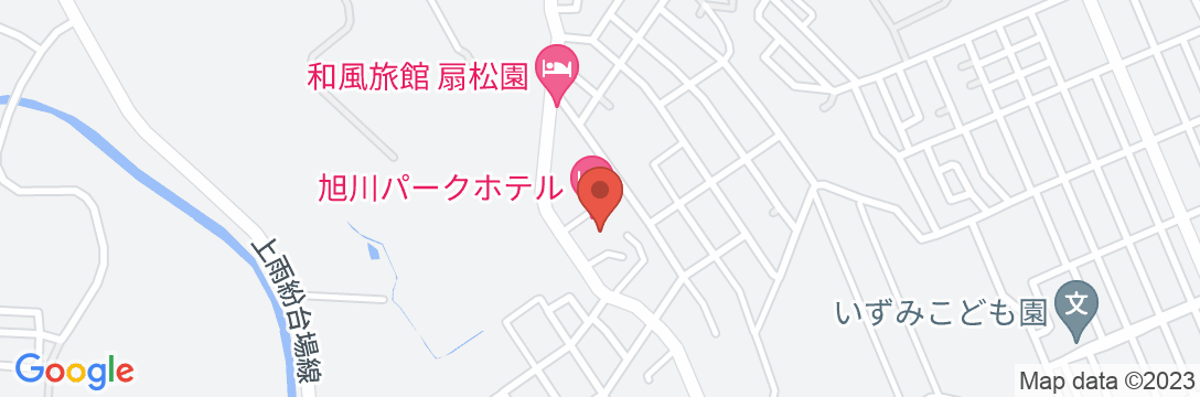 旭川パークホテルの地図