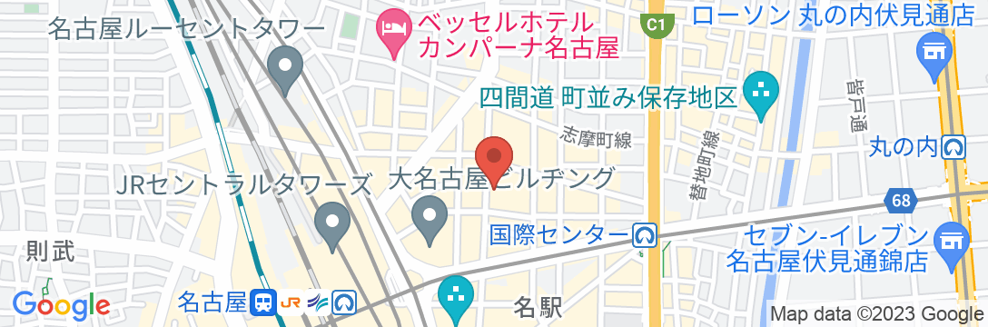 名鉄イン名古屋桜通の地図