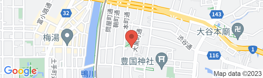 京の宿 お地蔵屋の地図