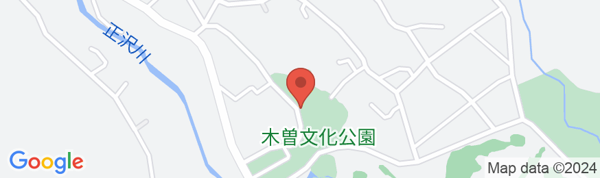 木曽文化公園 駒王の地図