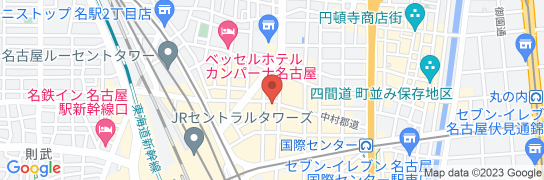 東横INN名古屋駅桜通口本館の地図