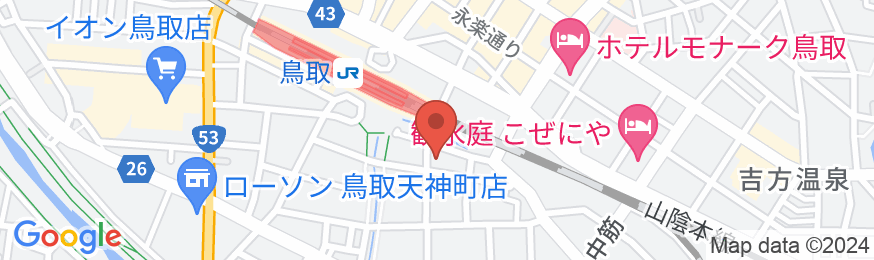 東横INN鳥取駅南口の地図