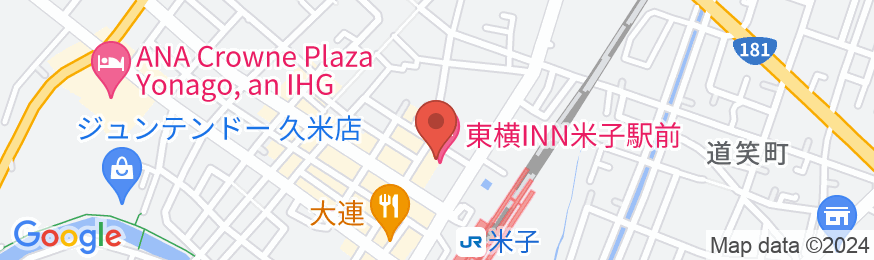 東横INN米子駅前の地図
