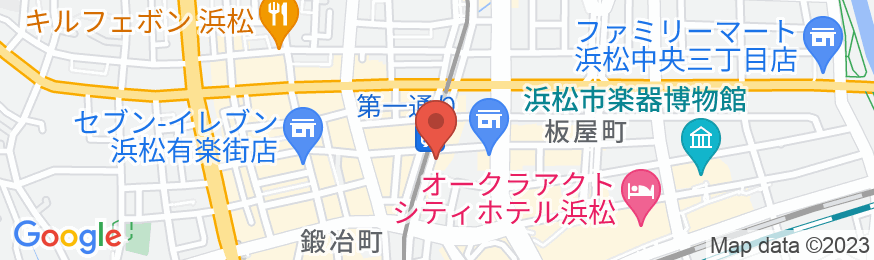 東横INN浜松駅北口の地図