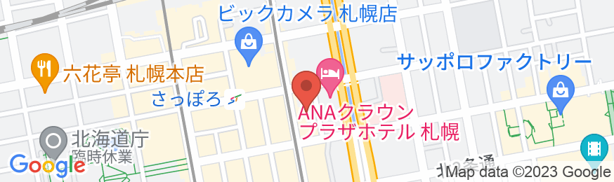 東横INN札幌駅南口の地図