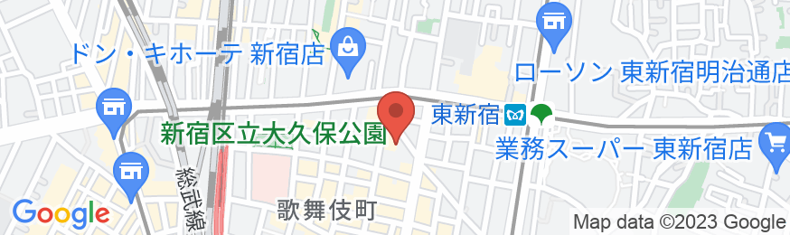 東横INN新宿歌舞伎町の地図