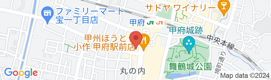 東横INN甲府駅南口2の地図