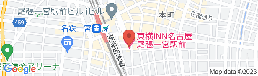 東横INN名古屋尾張一宮駅前の地図