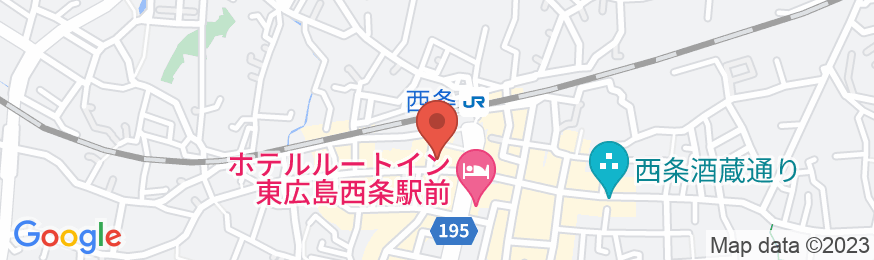 東横INN東広島西条駅前の地図