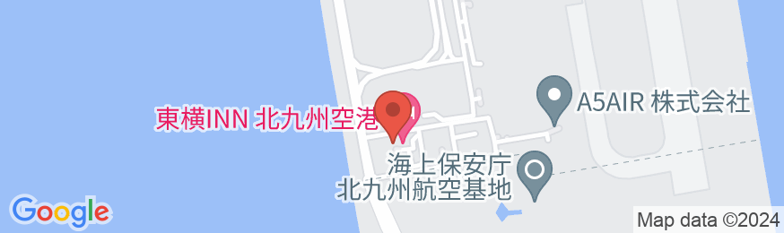 東横INN北九州空港の地図