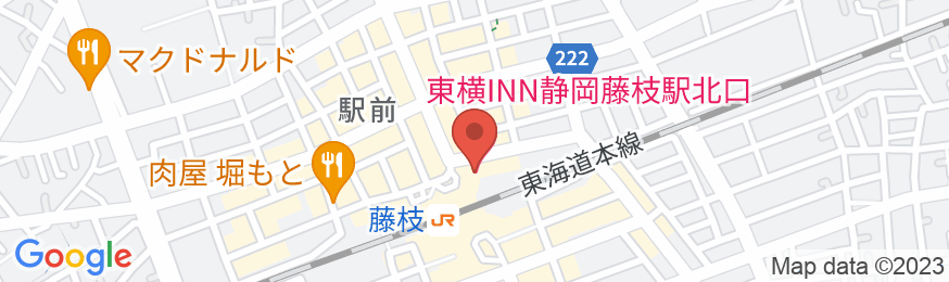 東横INN静岡藤枝駅北口の地図