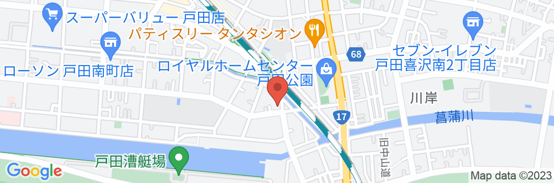 東横INN埼玉戸田公園駅西口の地図