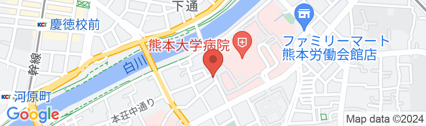 熊本KBホテルの地図