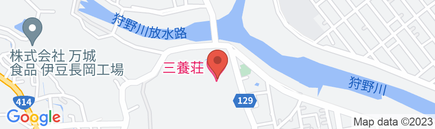 伊豆長岡温泉 三養荘(プリンスホテルズ&リゾーツ)の地図