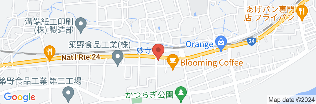 かめや旅館 <和歌山県>の地図