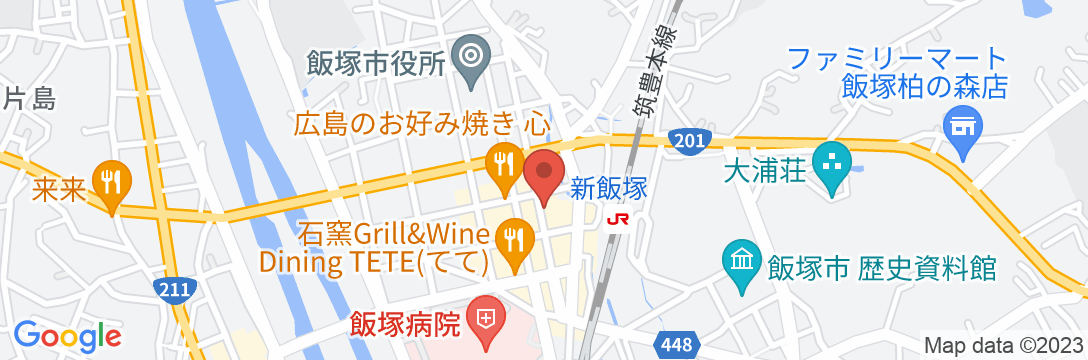 ビジネスホテル 大和屋の地図