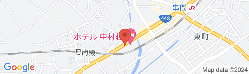 ホテル中村荘の地図