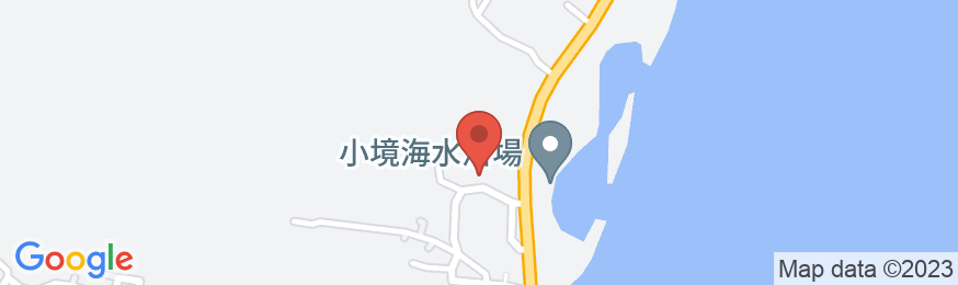 岩風呂民宿 小境荘の地図