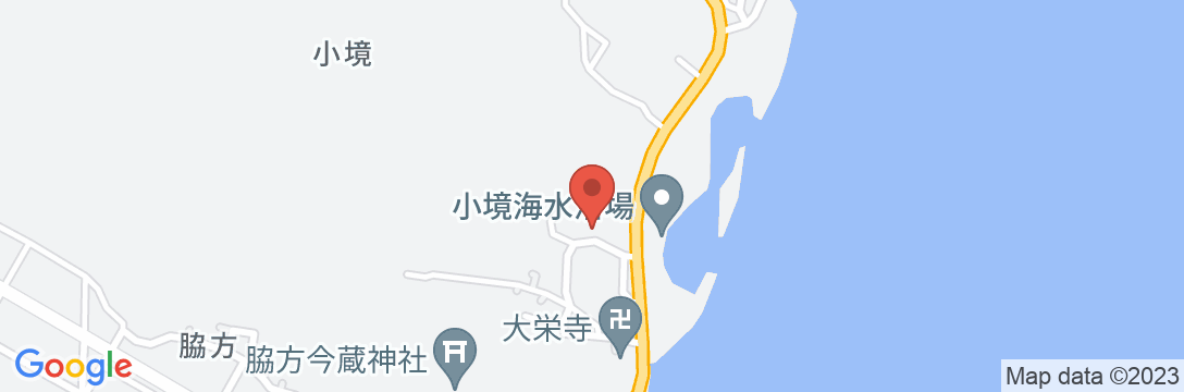 岩風呂民宿 小境荘の地図