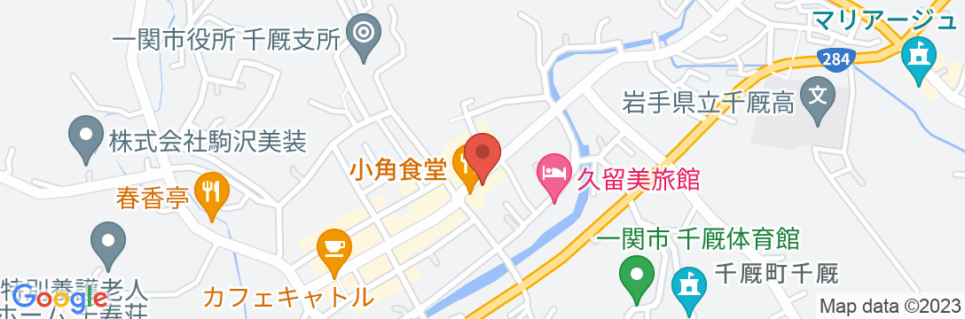ビジネス旅館こんけいの地図