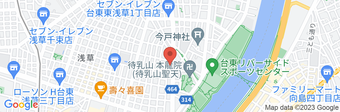 スマイルホテル浅草の地図