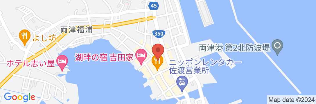 ホテル 天の川荘 <佐渡島>の地図