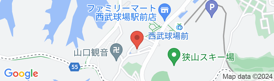 ホテル観音閣の地図