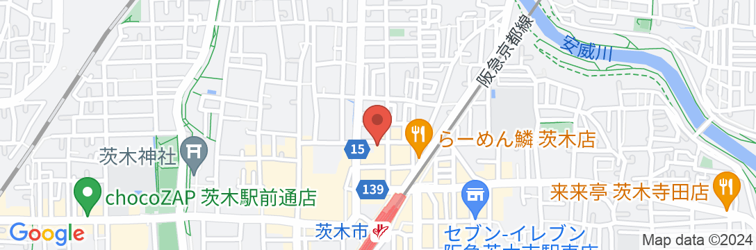 ビジネス旅館 勢紀(せき)の地図