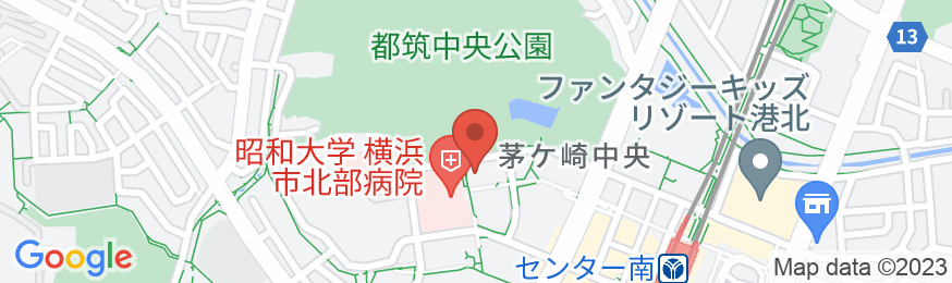 チサン イン 横浜都筑の地図