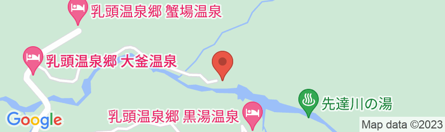 孫六温泉の地図