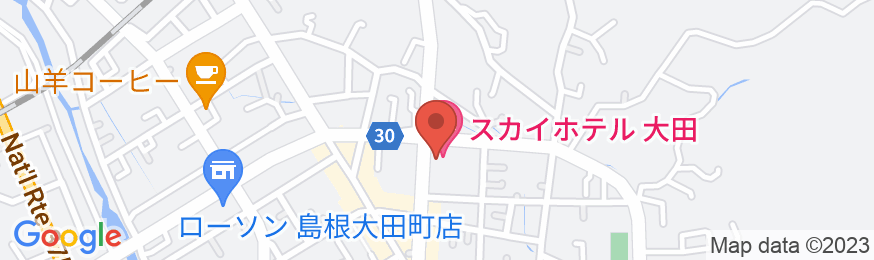 スカイホテル大田の地図